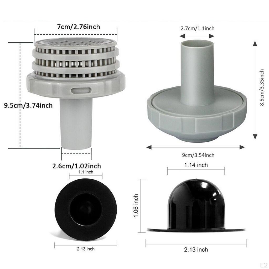 High-Quality Water Jet Connector Set for Above Ground Swimming Pools