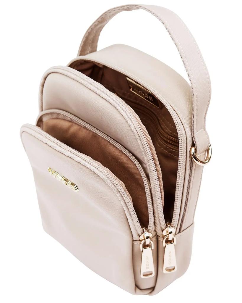 Rosella Beige Small Crossbody Bag