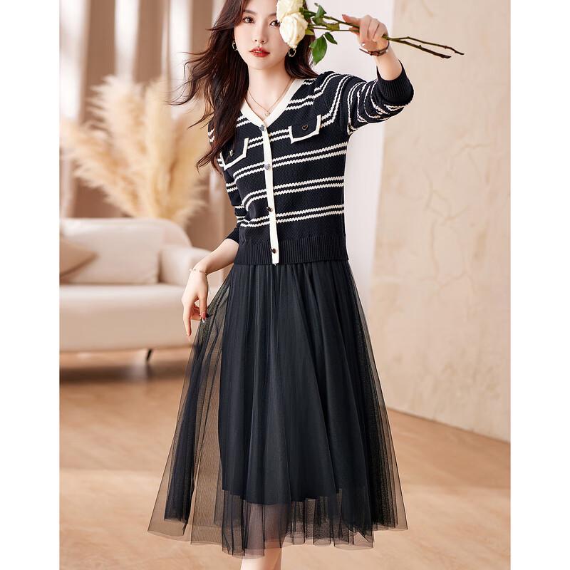

Niche Design Slimming Petite A-Line Midi Dress One Size