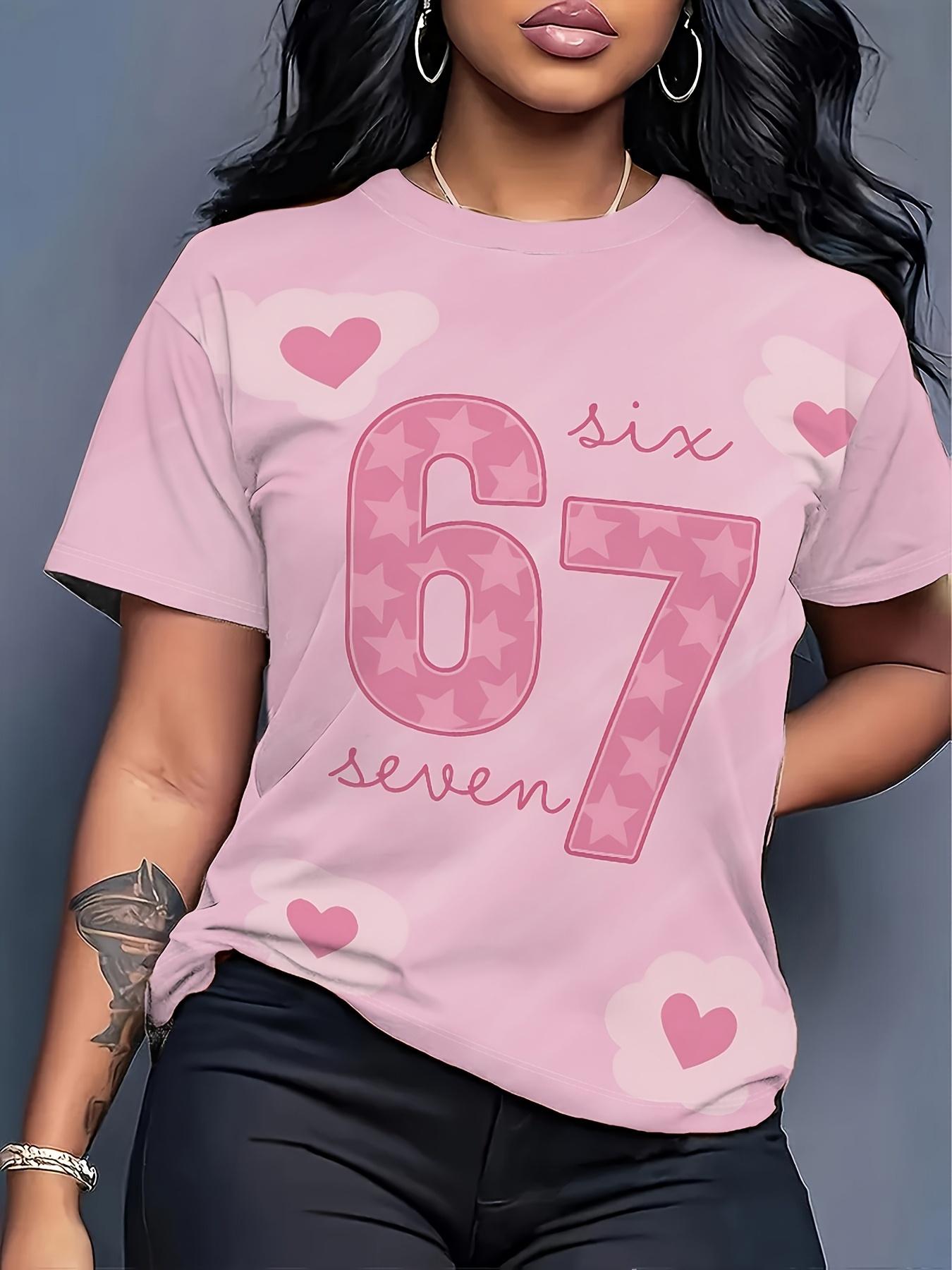 

Pink Heart-printed Top with Numbers and Letters. Sweet Casual T-shirt for Casual Attire. Summer Women s Casual Round-neck Short-sleeve Top. Versatile M дубильная кора