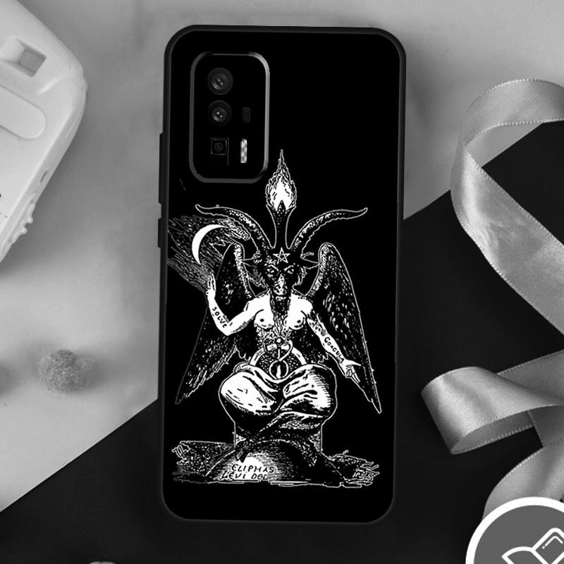 

Pentagram Baphomet Satan Case For Xiaomi 13 14 Ultra 11T 12T 13T Pro 12 Lite POCO X6 Pro F5 M6 X5 X3 F3 M5s F6 Cover POCO X6 Pro