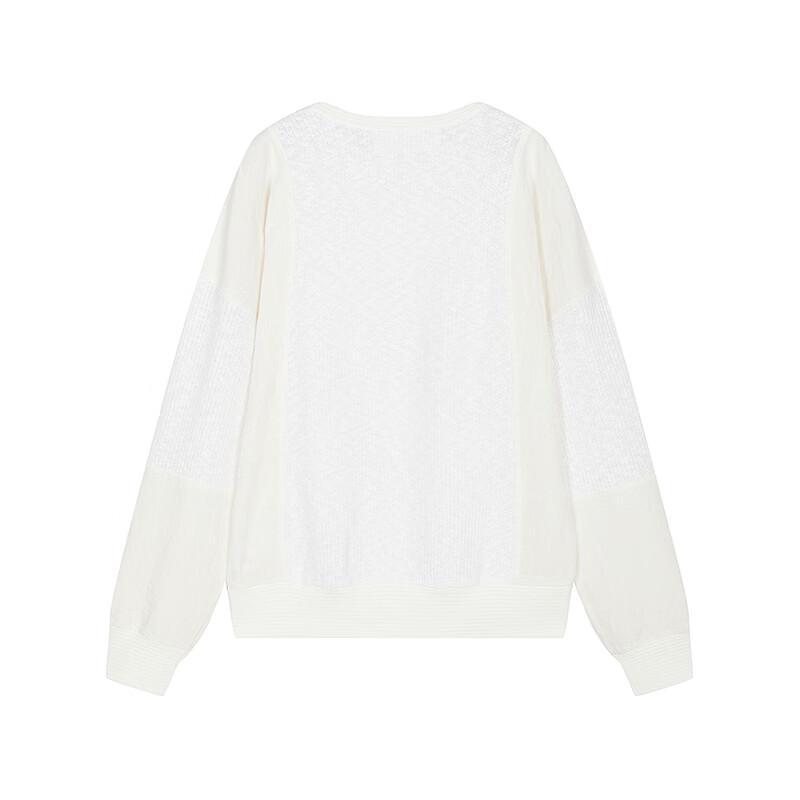 LESS 2026 Spring Round Neck Pullover Knit Sweater