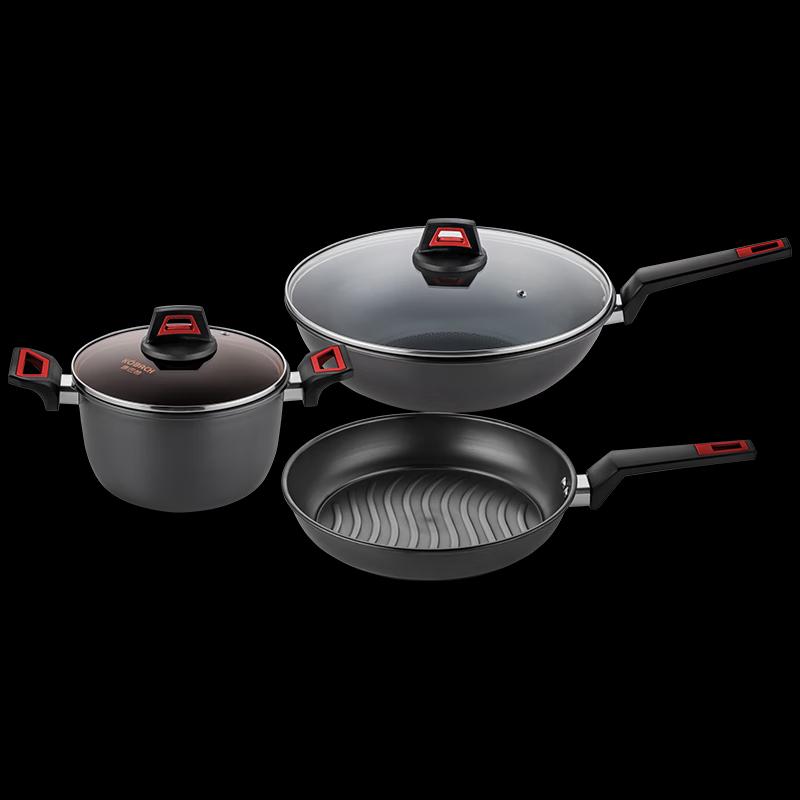 Kangbach Cavino Rust-Free Iron Cookware Set