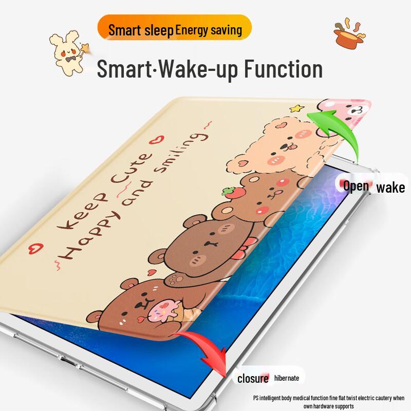 QBOSS Cartoon Shockproof TPU Case for Huawei MatePad Series