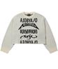 AJOBYAJO [Pba] Total Logo Cropped Sweater [Ivory]