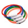 USB Rechargeable LED Dog Collar 3 Modes Glowing Light for Cats Dogs Pet Safety Night Walking Loss Prevention