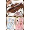 4Pcs Retractable Gel Pen 0.5mm Black Ink Journaling Pen Fragrance Ballpoint Pen  Adult