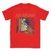 T-shirt Grafica Unisex Sir Rhosis Cavaliere Ubriaco Medievale Divertente Meme Magliette in Cotone Manica Corta Girocollo Novità
