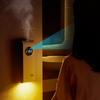 Air Humidifier 90ml with Night Lights Aromatherapy Diffuser with Smart Sensor Air Freshener for Home Bathroom Living Room Toilet