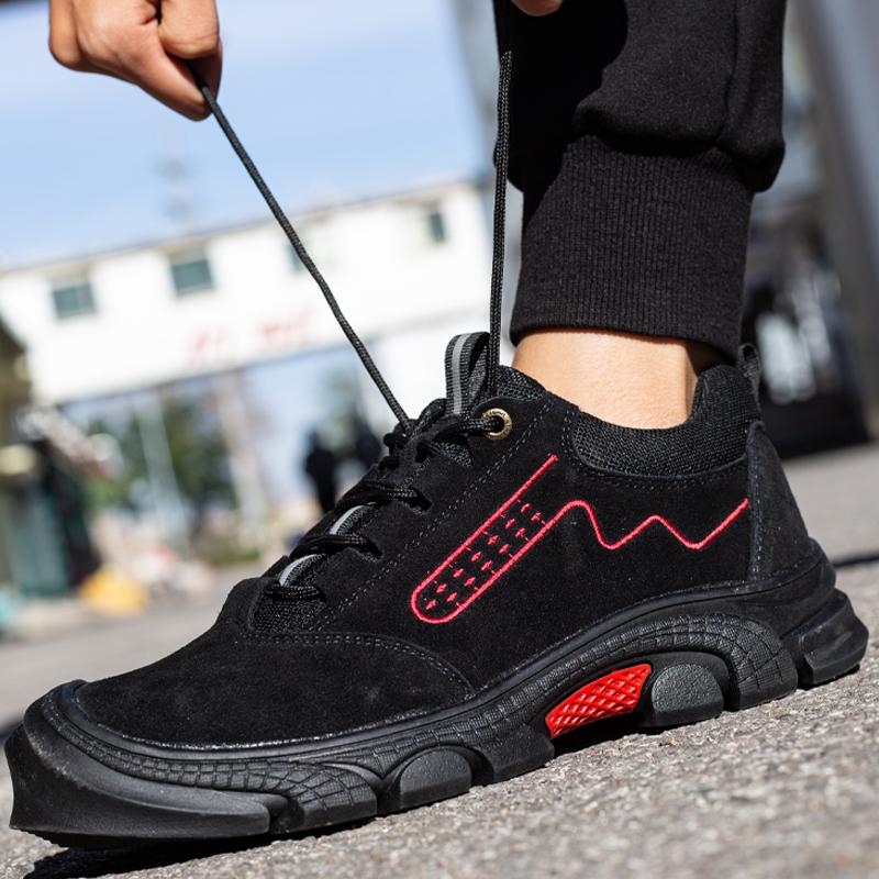 High Quality Work Safety Shoes Anti -Smash Anti -Puncture Work Shoes Sneakers Indestructible Footwear Anti -Scalding Welder Shoes