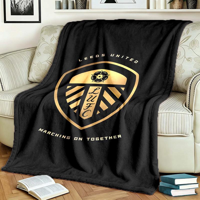 Leeds United Football Club Theme Blanket Suitable For Beds Sofas And Camping Perfect For Both Men And Women Comfortable Bedding All Year Round