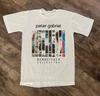 Peter Gabriel Albums Collection Adult White Shirt Unisex Cotton Tee