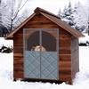 Winter Waterproof & Insulated Pet Door Curtain: Large Dog Kennel & Cat Nest