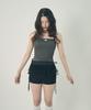 Mihebeu Layered Polka Dot Lace Skirt