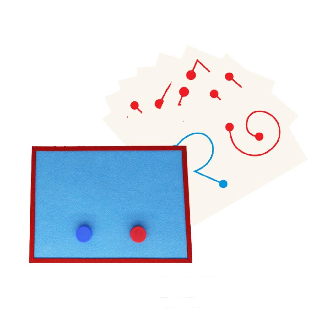 

Montessori Eye Hand Coordination Toy Paper Improve Concentration Toys Birthday Gifts Style B