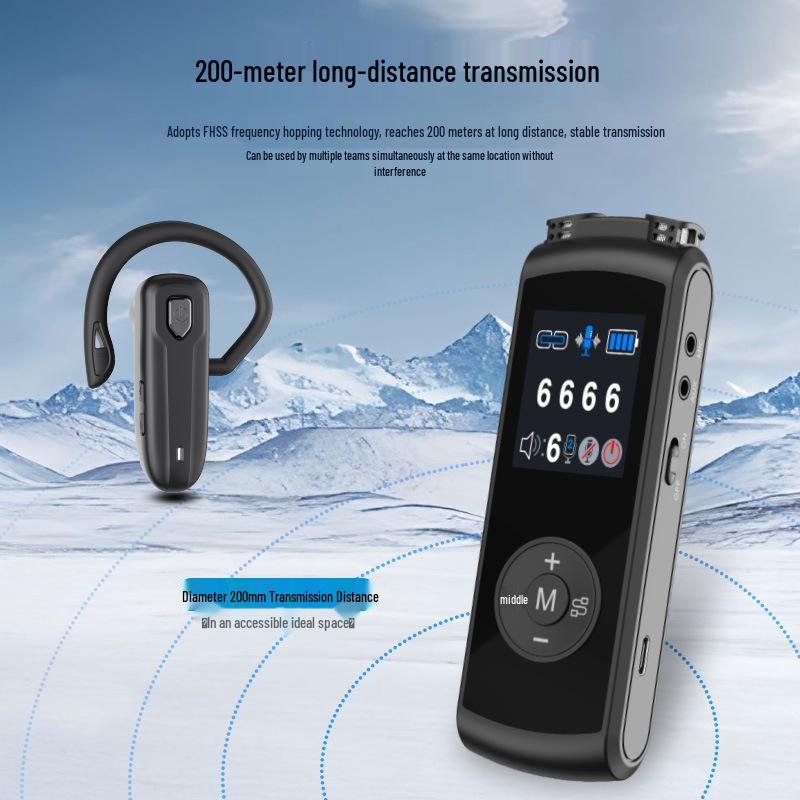 Wireless Handheld Interpreter for Tours and Conferences YT/F9/1