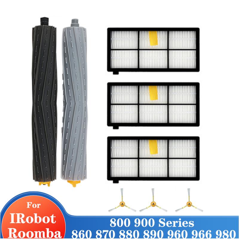 Main Roller Brush Hepa Filter For iRobot Roomba 800 900 Series 860 870 880 890 960 966 980 Parts Robot Vacuum Cleaner Accessorie