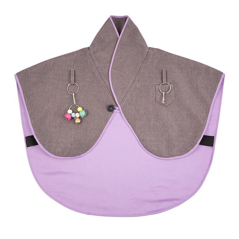 

Parrot Anti-Scratch Shawl with Poop Catching Collar - Extended Protection for Cockatiel and Large Birds Regular