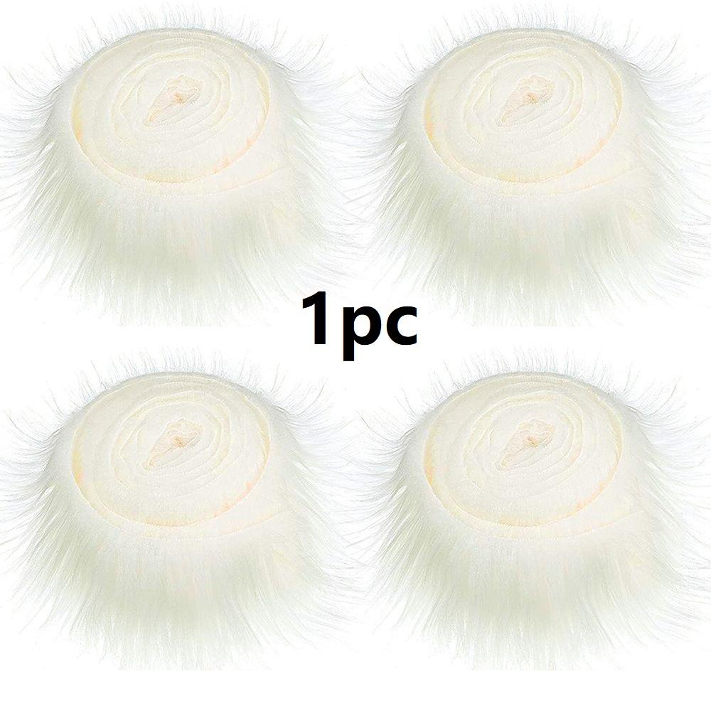 1Pc 1.5M Faux Fur Ribbon Tapes Diy Apparel Sewing Fluffy Trim Trimming Fabric Home Decoration Sewing Costume Plush Stripe Gift