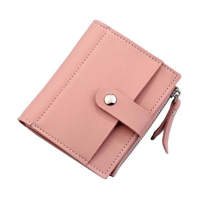 Women's Wallet Short Driver's License Wallet Korean Version Zero Wallet Women's Mini Buckle Bag