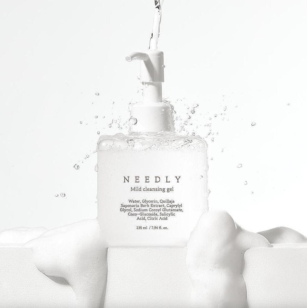 NEEDLY Mild Cleansing Gel 235 ml - Gentle and Effective Facial Cleanser for All Skin Types