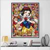 Disney Diamond Painting Snow White Stained Window Theme Illustration Mosaic Craft Hobby DIY Gift Home Decoration Embroidery