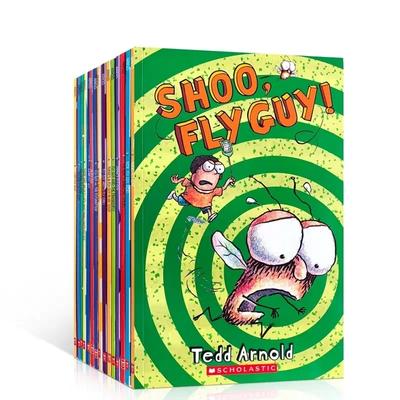 15 Knih Anglické Knihy Usborne pro Děti Dětské Obrázkové Knihy Dítě Slavný Příběh Série Fly Guy Zábavné Čtení Kniha Příběhů