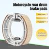 Roller Hinterrad-Trommelbremsbeläge für Neptune HS125T, Moped-Roller Hinterrad-Trommelbremsbelag Ersatz, Roller Zubehör