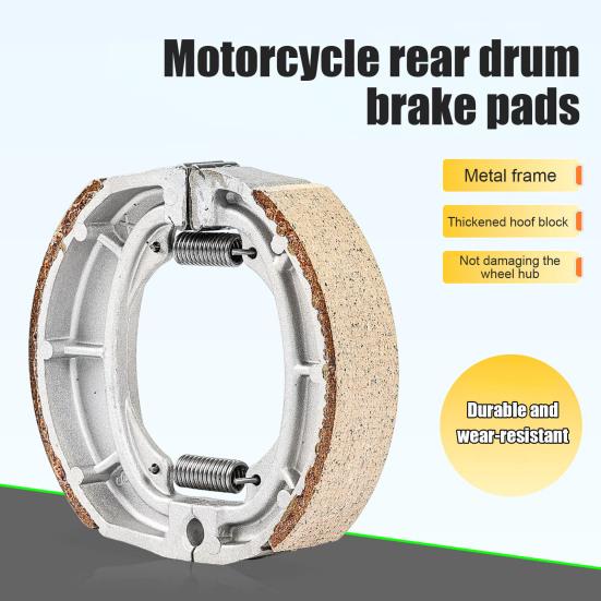 Scooter Rear Drum Brake Shoes for Neptune Hs125t Moped Scooter Rear Drum Brake Pad