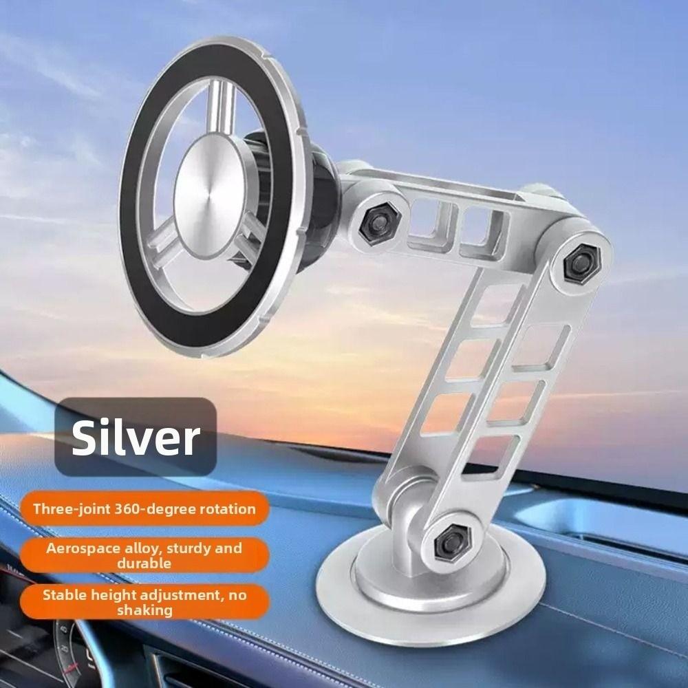 Anti-Shake Car Cell Phone Holder Folding Navigation Bracket  Vehicle Mount