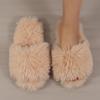 Women's Long Fur Indoor Cotton Slippers - New 2024 Spring & Autumn Style