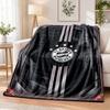 Bayern Munich Printed Flannel Blanket Warm Comfort Bed Throw For Indoor Home Decoration