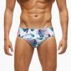 Fashion Men Shorts Swimwear Casual Beach Wear Print Swimming Trunks Beach Pants