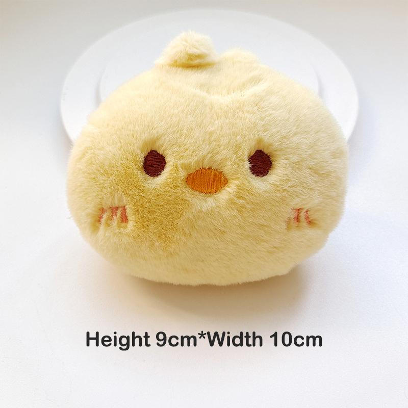 Creative Keychains Cute Plush Bear Keyring For Women Girls Cartoon Keychain Unique Design Car Keys Chains