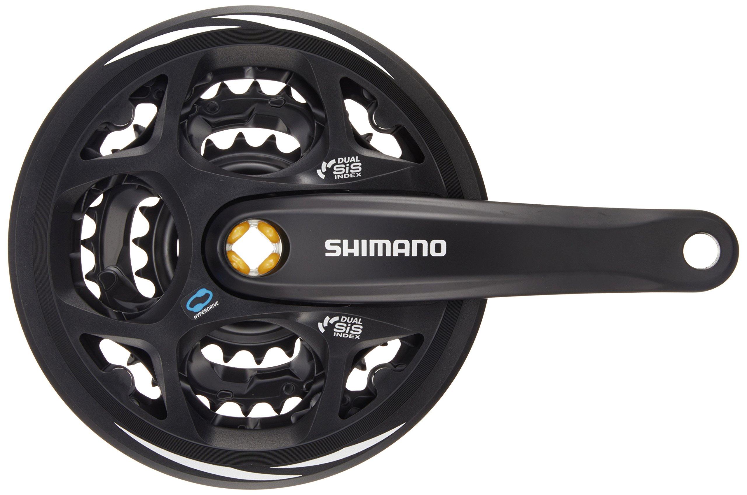 

Передняя звездочка SHIMANO (MTB) FC-M311-L Черный 42-32-22T 170 мм 8S7S с защитой цепи Совместимый BB Квадратный вал 122,5 мм (LL123) EFCM311C222CL АЛЬТУС