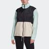 Adidas Originals Color Block Stand Collar Long Sleeve Zip Retro Sports Jacket Women jackets Black GD2532
