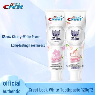 Crest Dual-Color Lock White Toothpaste