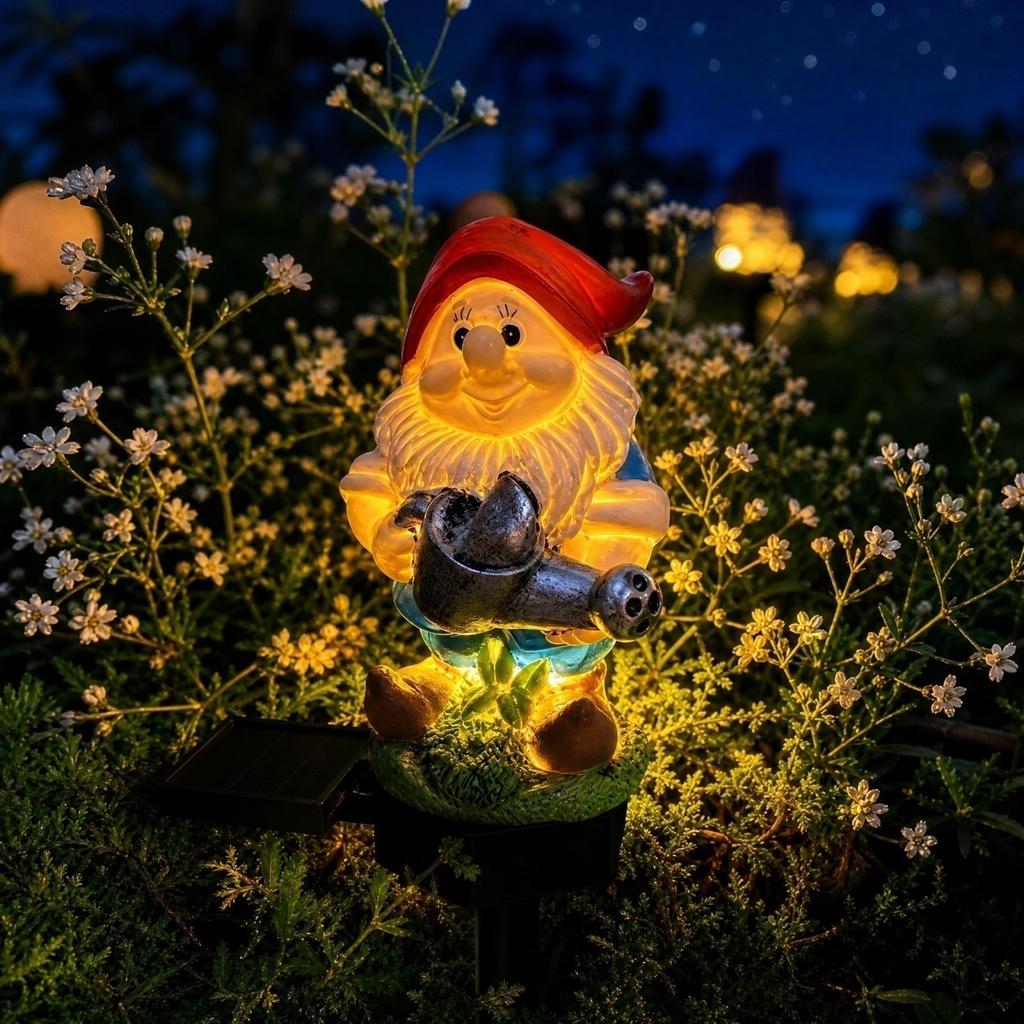 LED Light - - Gnome Decorative Lamp for Garden, Courtyard and