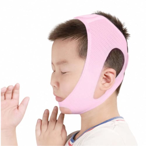 

Anti-Snoring Face Support, Chin Support, Snoring Prevention, Mouth Breathing Improver, Double Chin Elimination, Mesh, Breathable, Stretchable, Snoring