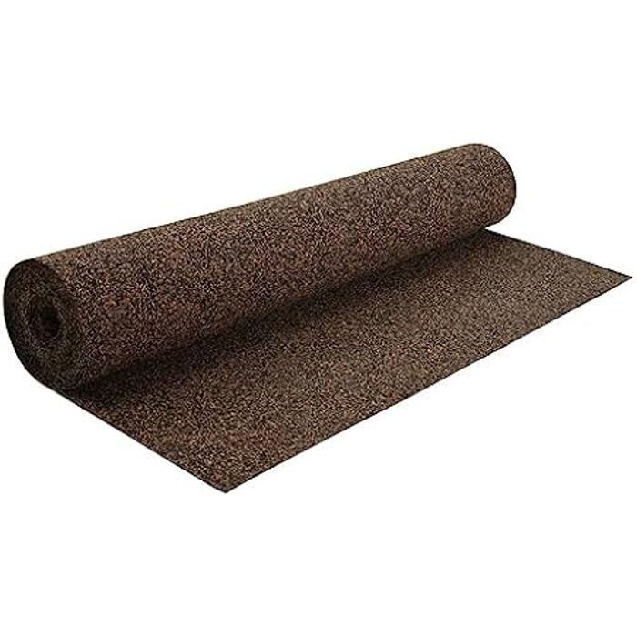 Rouleau de liège en Caoutchouc - VIDAXL - 100x500 cm - 5 mm - Isolation thermique - Insonorisation