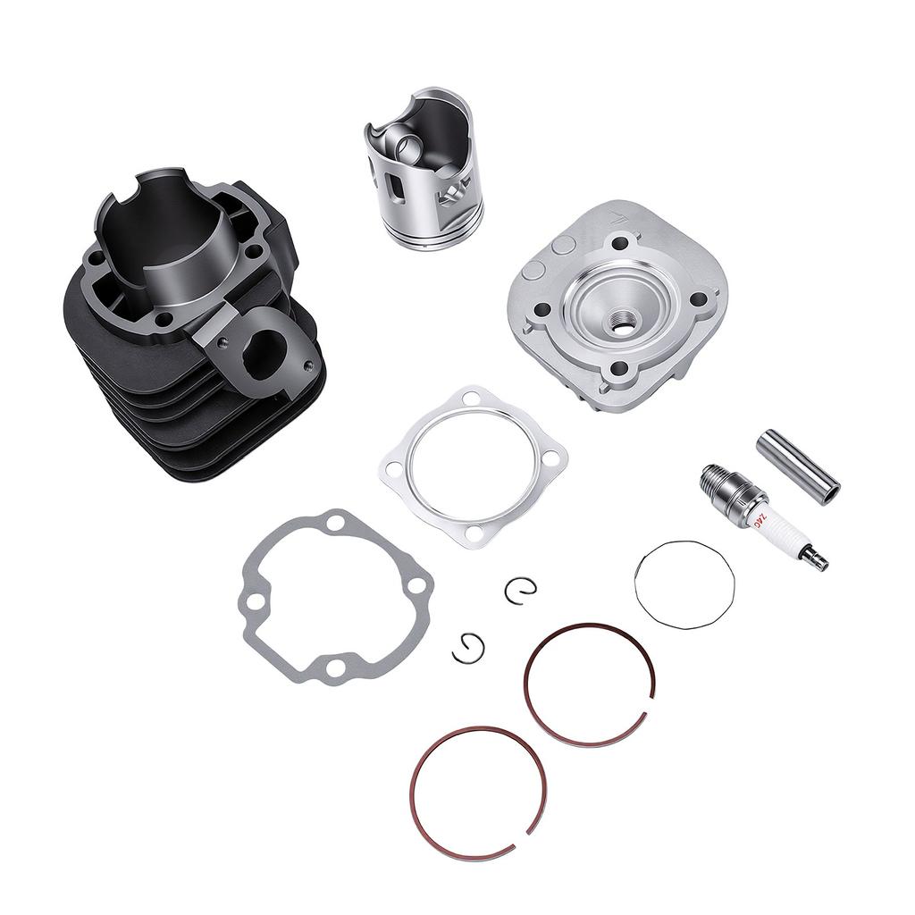 Cylinder Piston Gasket Top End Rebuild Kit 0450005 52mm 92ml Cylinder Rebuild Engine Top End Kit Replacement for