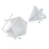 DIY Crystal Epoxy Mold Dice Fillet Shape Multi-spec Digital Game High Mirror Silicone Mould Making Accessories