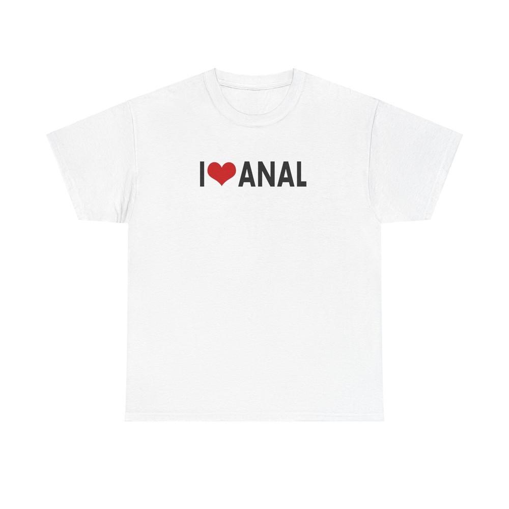

I Love Heart Adult Themed T-shirt Tee, Unisex T-Shirt for Adults, Bold Graphic Shirt, 3XL