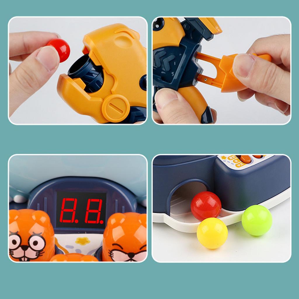 Whack Mole Game Toddler Early Education Multifunctional Pounding Toy for 3 To 4 Years Old Children