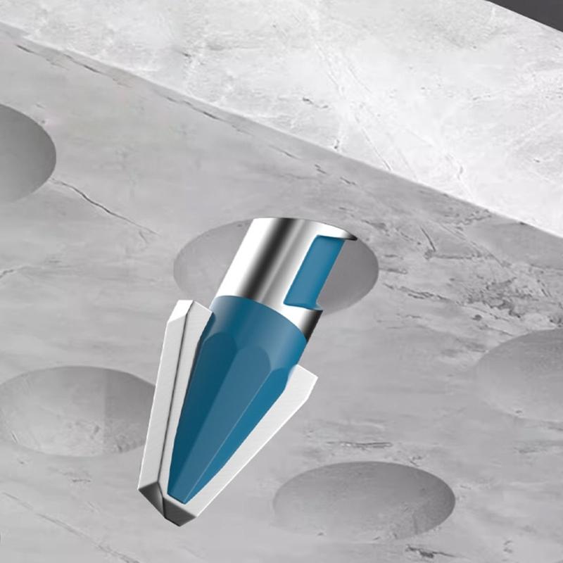 Hexagonal Shank Offset Drill Bit For Wood Glass Ceramic Tile And Concrete With U Shape Helical Flute Design No Water Needed