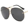 HOT Sun Glasses Frog Mirror Anti-UV Spectacles Retro Eyeglasses Personality Double Beam Ornamental Simplity Sunglasses