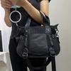Ladies Hottie Splicing Tote Bag Street Punk Style Messenger Bag