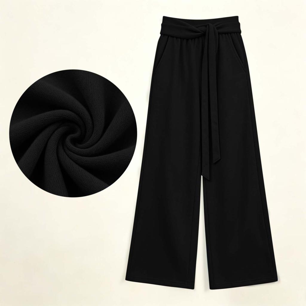 Pantalon de survêtement décontracté ample à jambes larges pour femme, pour un usage quotidien