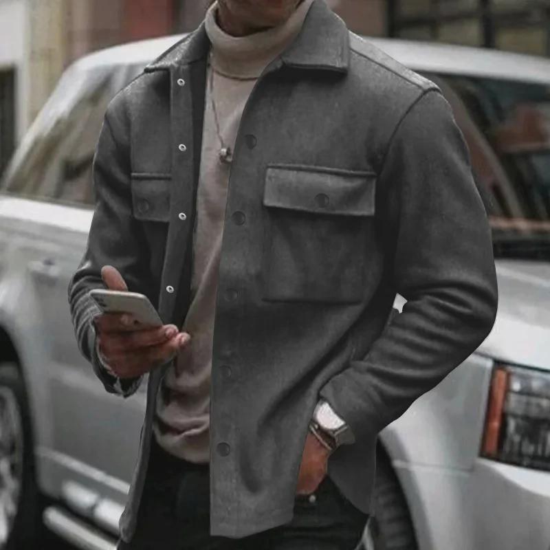 European & American Fashion Slim Men's Jackets - 2025 Spring/Autumn Collection