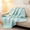 Cool Quilt Breathable Thin Blanket, Cool Comforter For Hot Sleepers Skin Friendly Basic Double-Sided Sleep Blanket Summer Quilt For Couch Bed Sofa